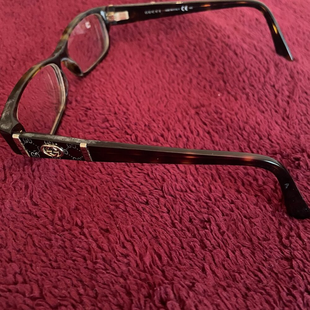 Gucci Women's Glasses - Black and Brown - Picture 2 of 8